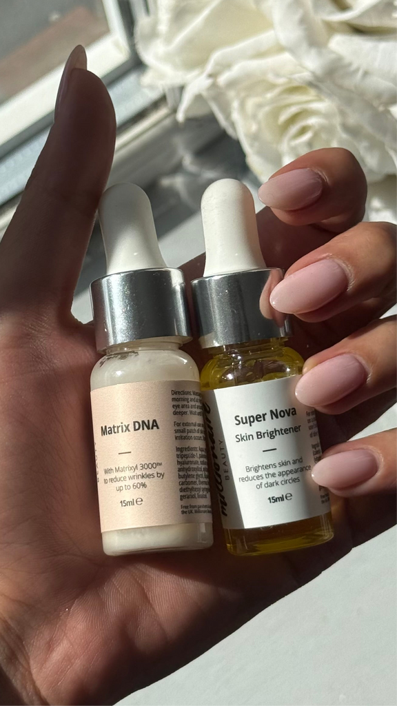 Millionaire Beauty - 2 products Matrix DNA and Super Nova skin brightening serum.