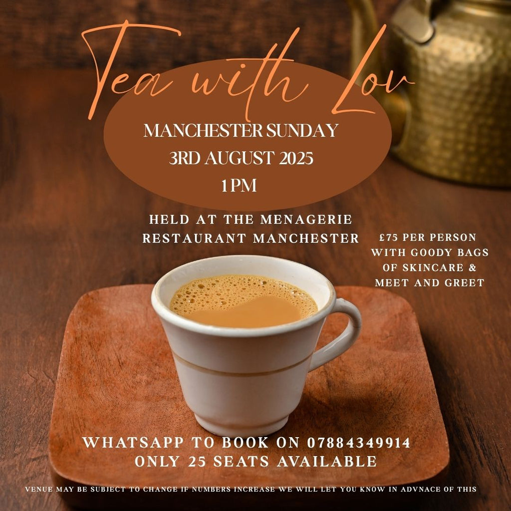 Afternoon Tea with LOV Manchester 3rd August 1pm